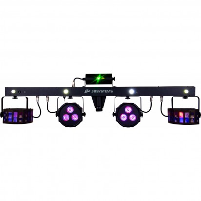 JB-Systems PARTY BAR DJ-bar with laser+led par/effect/strobe + remote